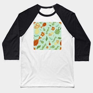 Bug buddies pattern Baseball T-Shirt